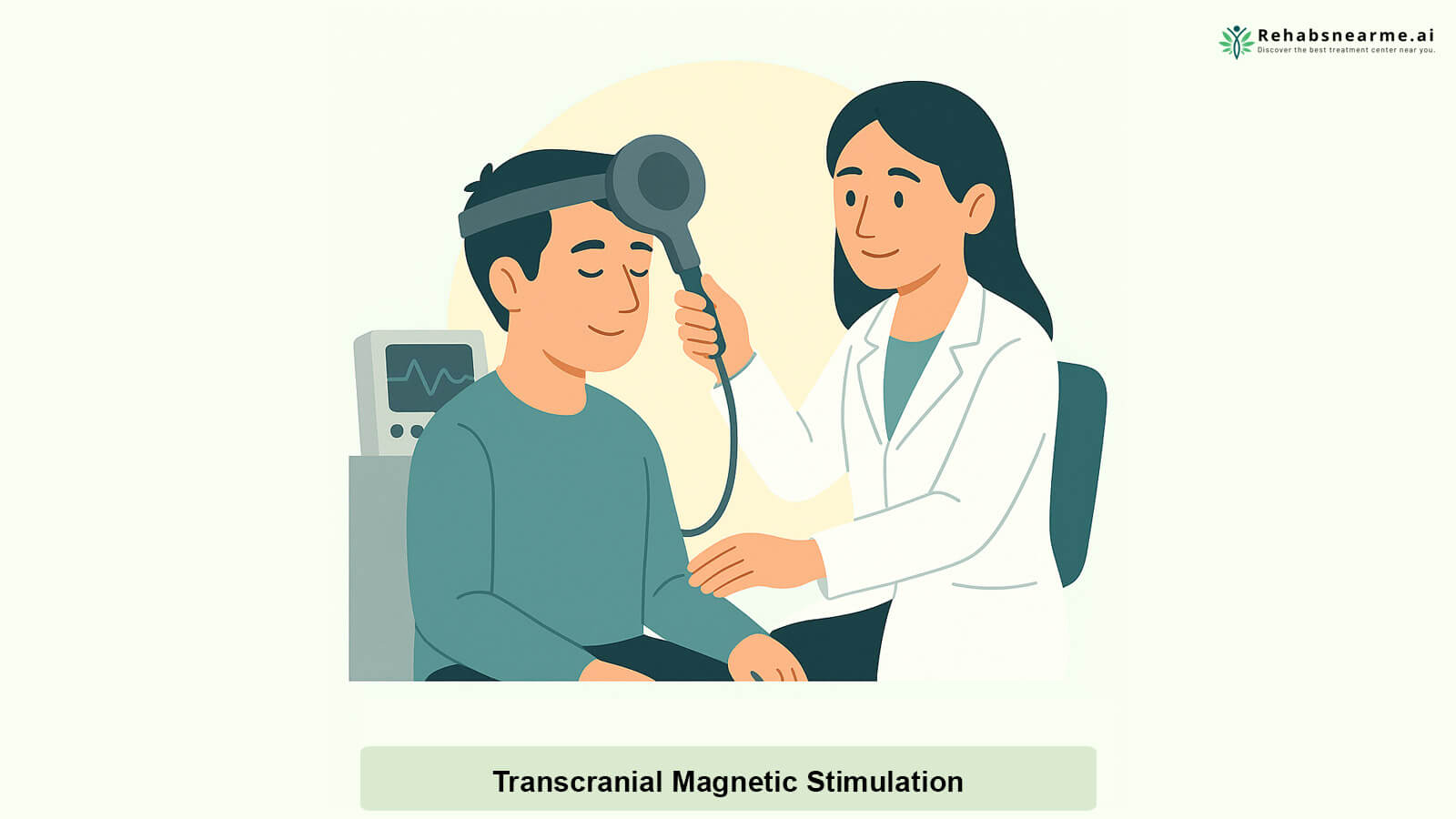 Transcranial Magnetic Stimulation Treatment Therapy
